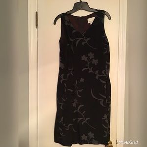 Casual Corner Sleeveless black dress